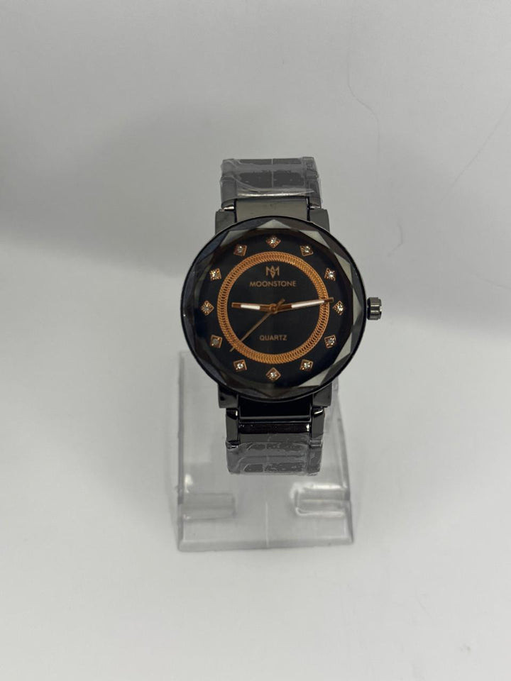 Metallic Moonstone Couple Watch