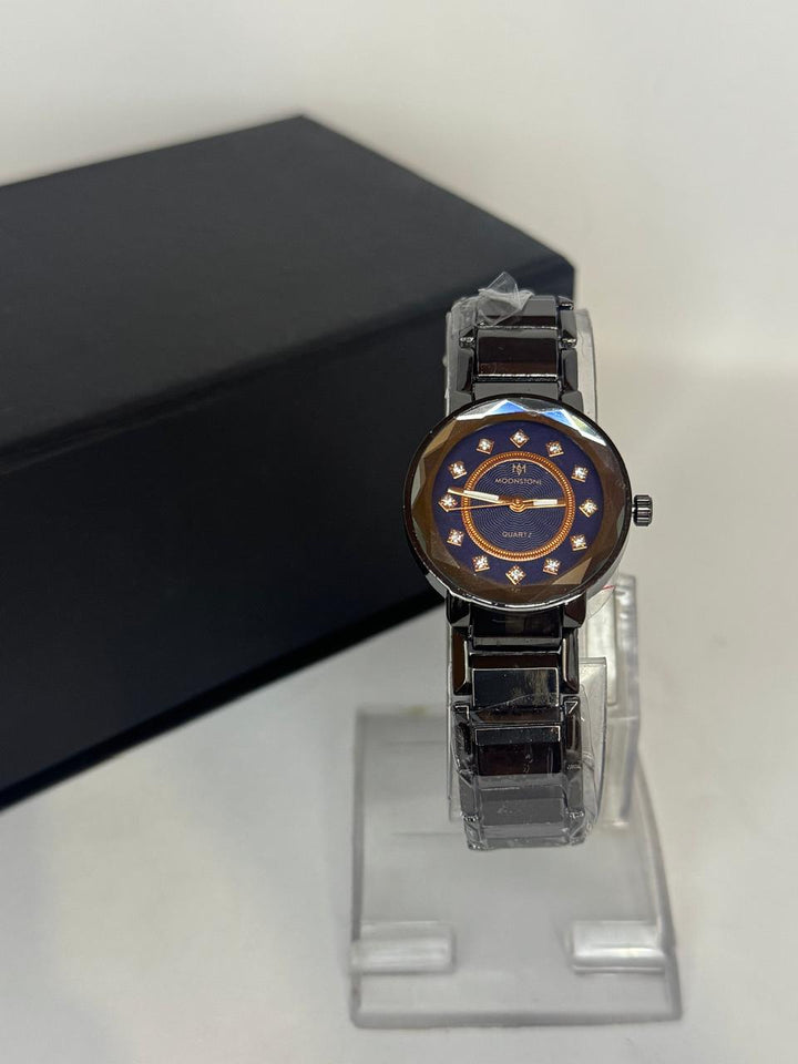 Moonstone Metallic Watch