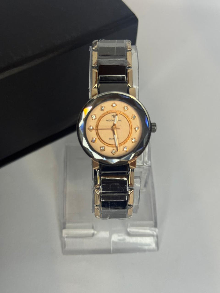 Metallic Moonstone Couple Watch