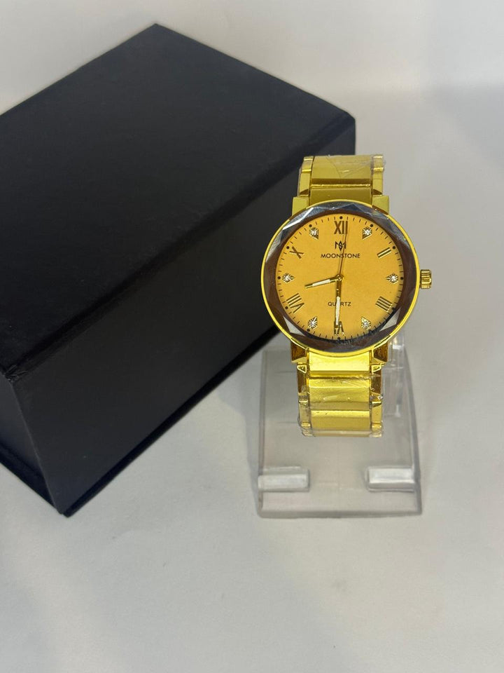 Metallic Moonstone Couple Watch