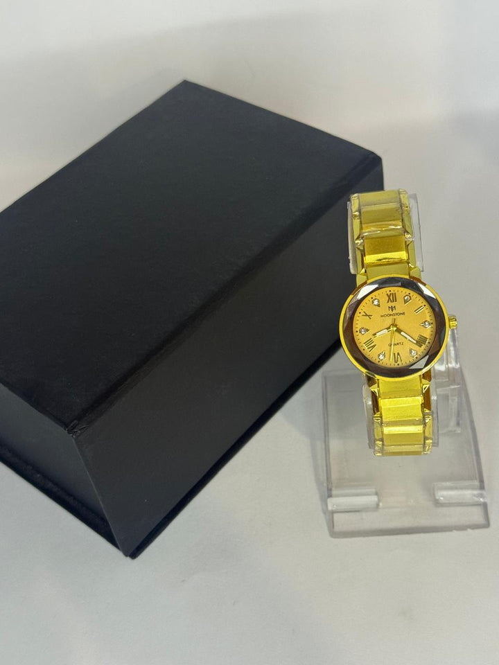 Moonstone Metallic Watch